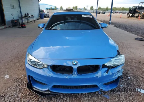 2015 BMW M4 z USA, uszkodzony, nr VIN WBS3R9C58FK331994